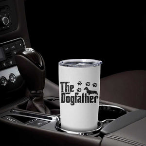 Dachshund Dog Dad Tumbler Cup The Dogfather Fathers Day Gifts For Dog Lovers TS10 Print Your Wear