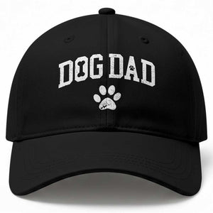 Retro Dog Dad Baseball Cap Distressed Fathers Day Gift for Dog Lovers TS10 Print Your Wear