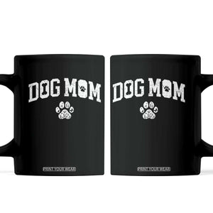 Dog Mom Coffee Mug Floral Fur Mama Gift For Her Mothers Day TS10 Black Print Your Wear