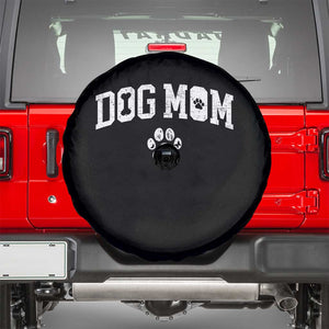 Dog Mom Spare Tire Cover Floral Fur Mama Gift For Her Mothers Day TS10 Black Print Your Wear