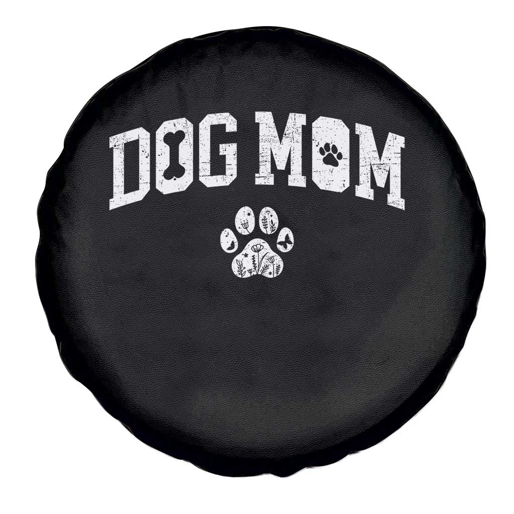 Dog Mom Spare Tire Cover Floral Fur Mama Gift For Her Mothers Day TS10 Print Your Wear