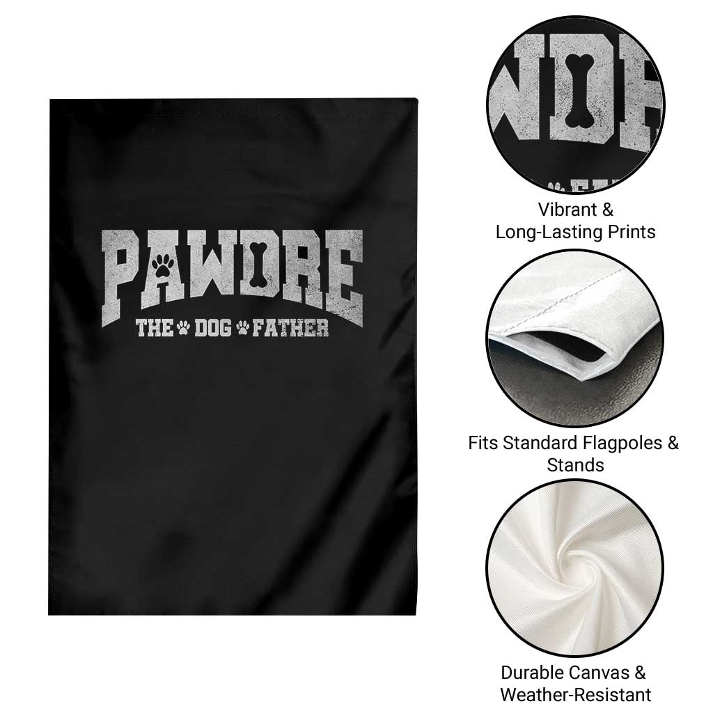 Pawdre The Dog Father Garden Flag Dog Dad Christmas Fathers Day TS10 Print Your Wear