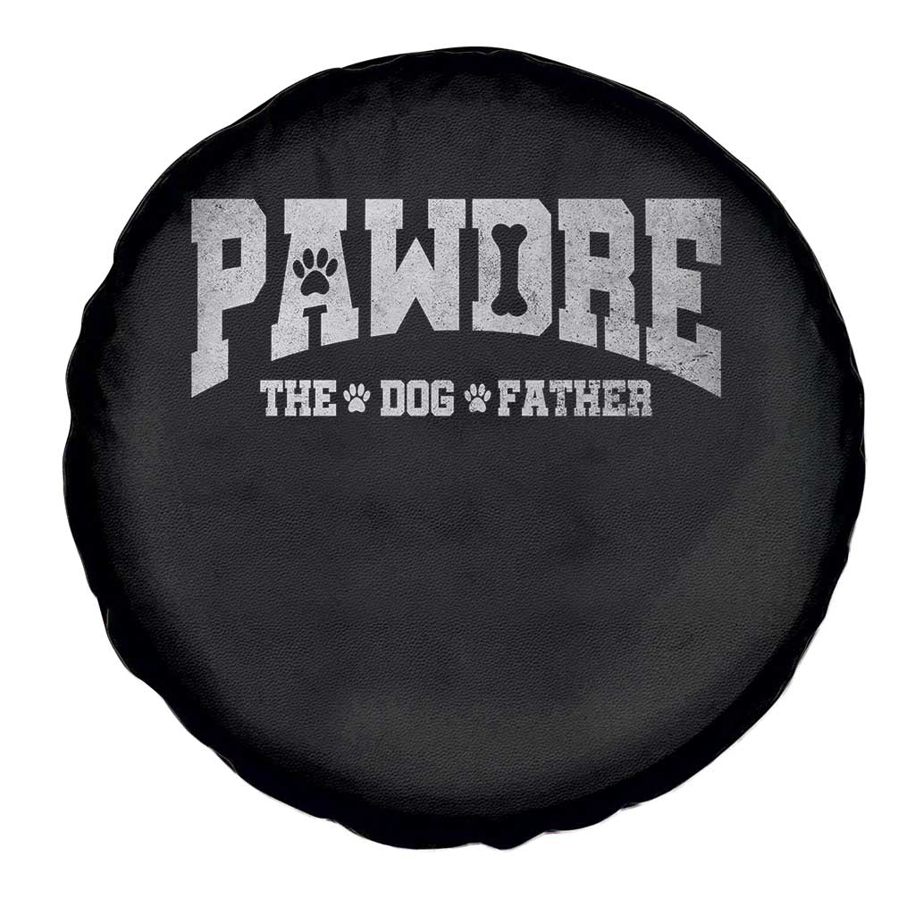 Pawdre The Dog Father Spare Tire Cover Dog Dad Christmas Fathers Day TS10 Print Your Wear