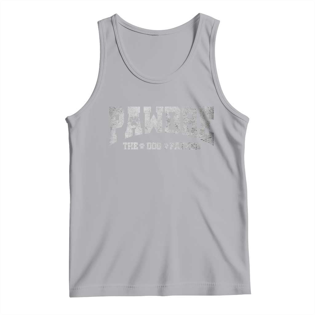 Pawdre The Dog Father Tank Top Dog Dad Christmas Fathers Day TS10 Athletic Heather Print Your Wear