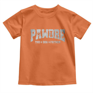Pawdre The Dog Father Toddler T Shirt Dog Dad Christmas Fathers Day TS10 Orange Print Your Wear