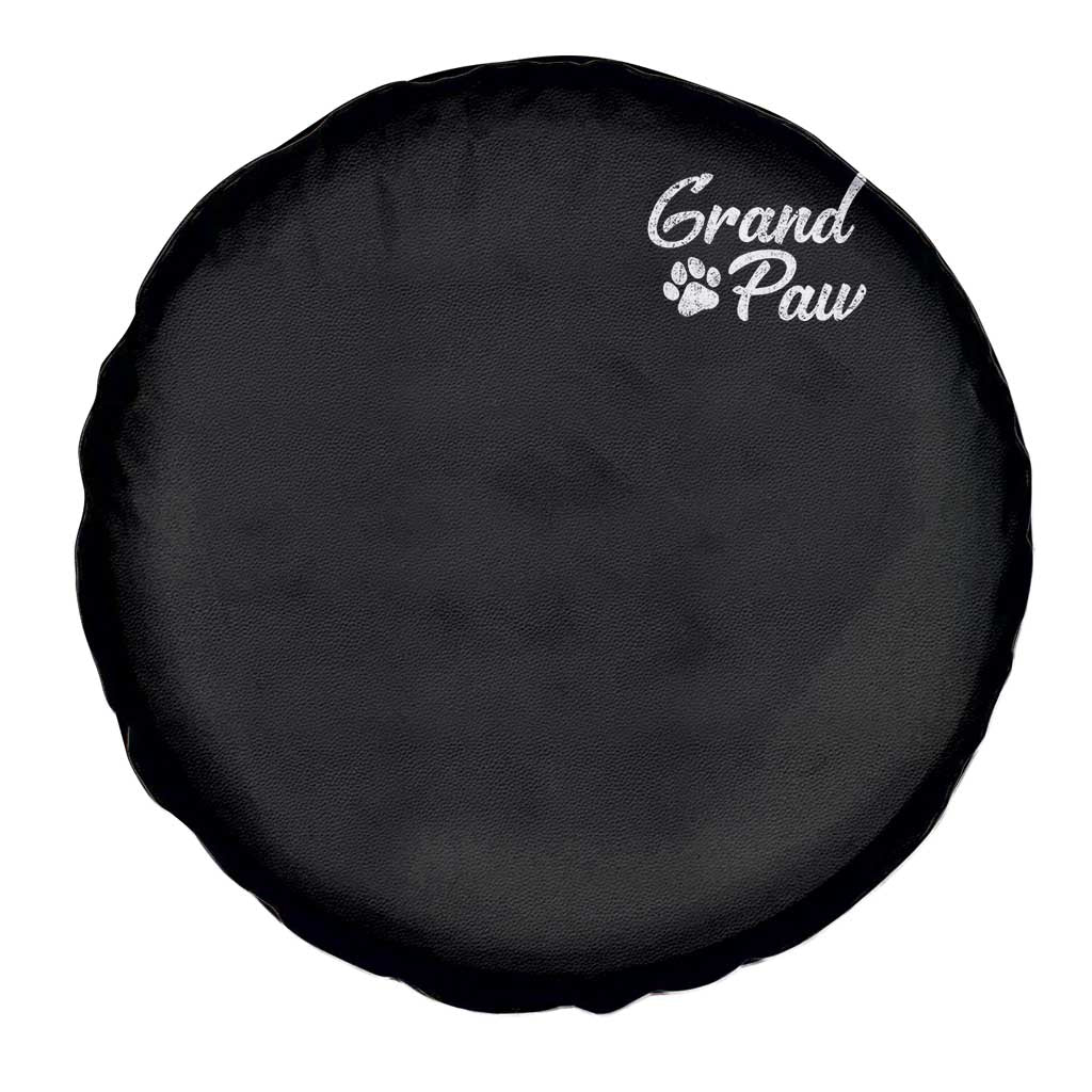 Grandpaw Spare Tire Cover Best Dog Grandpa Fathers Day Gift From Dog TS10 Print Your Wear