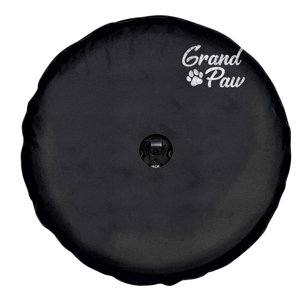 Grandpaw Spare Tire Cover Best Dog Grandpa Fathers Day Gift From Dog TS10 Print Your Wear
