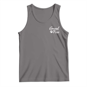 Grandpaw Tank Top Best Dog Grandpa Fathers Day Gift From Dog TS10 Deep Heather Print Your Wear