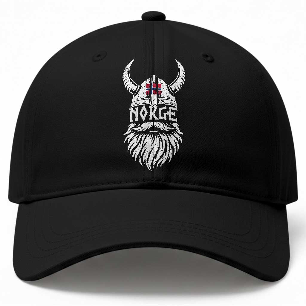 Norge Viking Norway Flag Baseball Cap Norwegian Pride Norse Warrior Vintage Graphic TS10 Print Your Wear