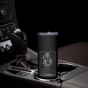La Llorona Skinny Tumbler Tarot Card Horror Death Occult Mexican Folklore Halloween TS10 Print Your Wear