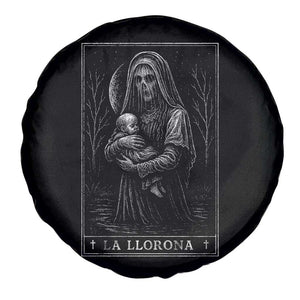 La Llorona Spare Tire Cover Tarot Card Horror Death Occult Mexican Folklore Halloween TS10 Print Your Wear