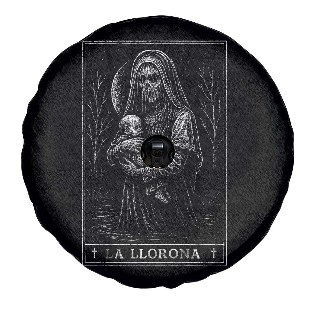La Llorona Spare Tire Cover Tarot Card Horror Death Occult Mexican Folklore Halloween TS10 Print Your Wear