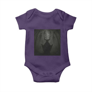 Wendigo Baby Onesie Gothic Horror Forest Demon Cryptid Occult Dark Fantasy TS10 Purple Print Your Wear