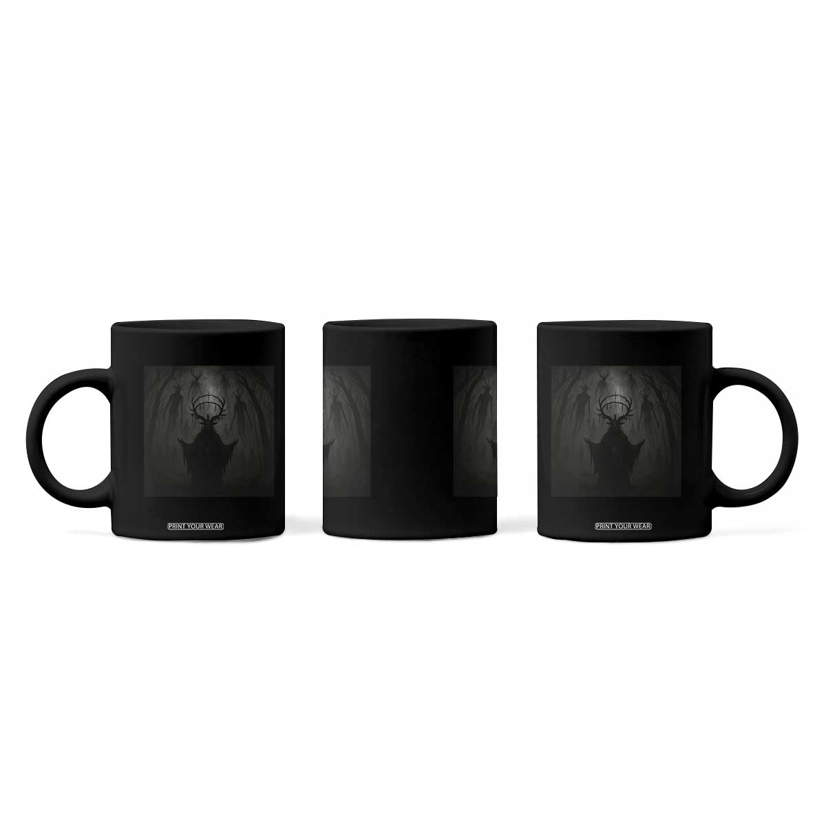 Wendigo Coffee Mug Gothic Horror Forest Demon Cryptid Occult Dark Fantasy TS10 Print Your Wear