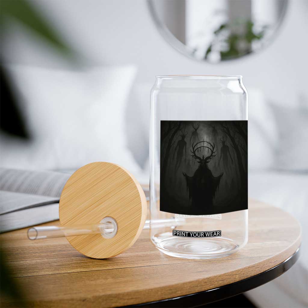 Wendigo Glass Can Gothic Horror Forest Demon Cryptid Occult Dark Fantasy TS10 Print Your Wear