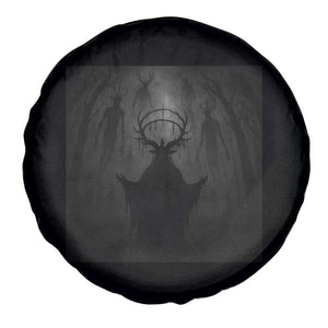 Wendigo Spare Tire Cover Gothic Horror Forest Demon Cryptid Occult Dark Fantasy TS10 Print Your Wear