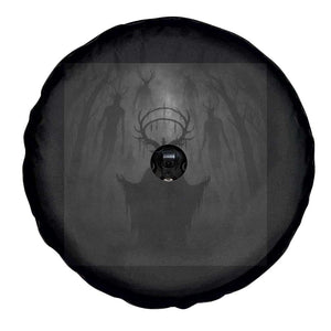 Wendigo Spare Tire Cover Gothic Horror Forest Demon Cryptid Occult Dark Fantasy TS10 Print Your Wear