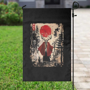 Samurai Wendigo Garden Flag Japanese Vintage Graphic Ukiyo-e Art Funny Dark Fantasy TS10 Print Your Wear