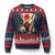 Samurai Wendigo Ugly Christmas Sweater Japanese Vintage Graphic Ukiyo-e Art Funny Dark Fantasy TS10 Navy Red Print Your Wear