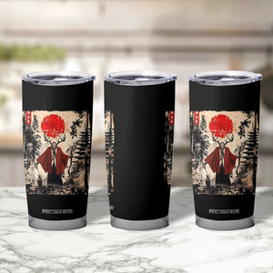 Samurai Wendigo Tumbler Cup Japanese Vintage Graphic Ukiyo-e Art Funny Dark Fantasy TS10 Print Your Wear
