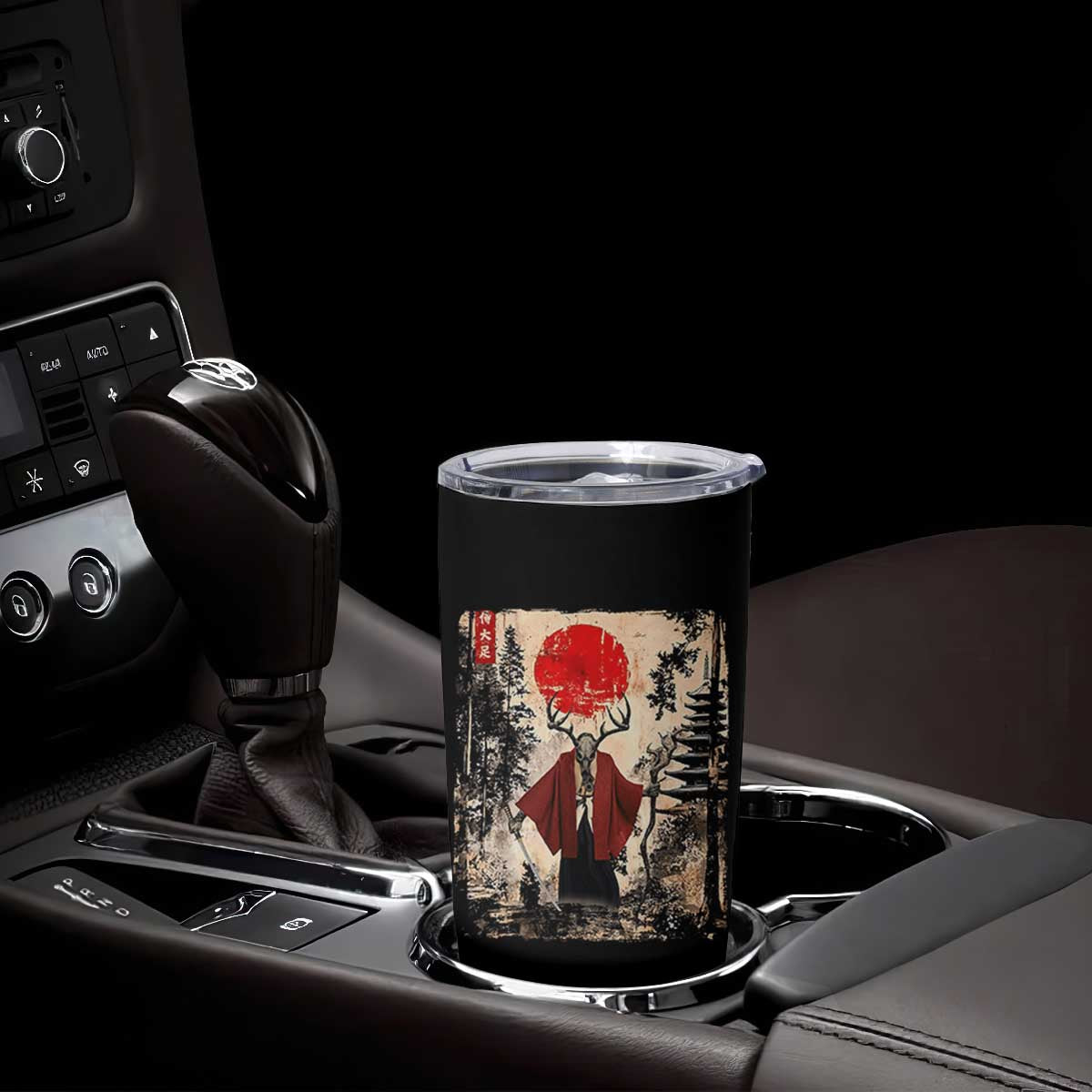 Samurai Wendigo Tumbler Cup Japanese Vintage Graphic Ukiyo-e Art Funny Dark Fantasy TS10 Print Your Wear