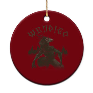 Wendigo Ceramic Ornament Horror Cryptid Occult Dark Fantasy TS10 1pc Red Print Your Wear