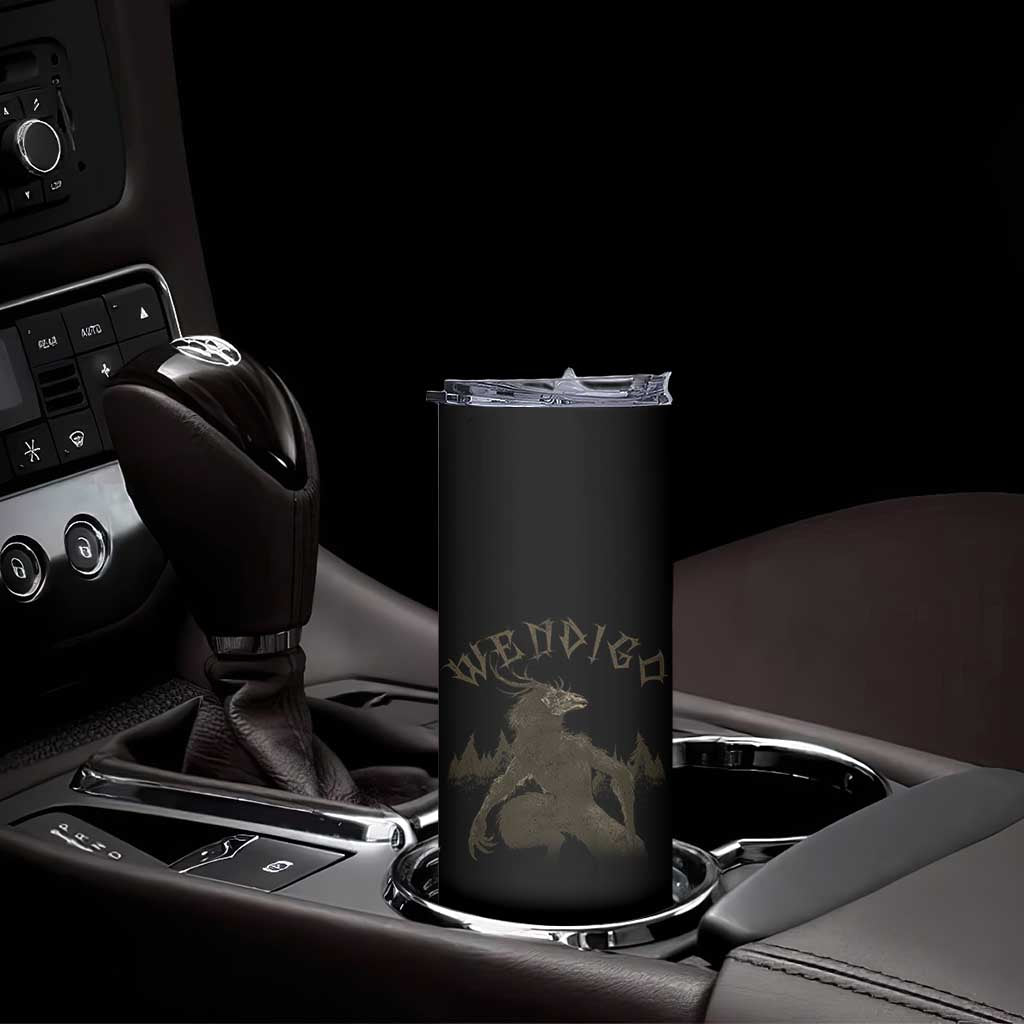 Wendigo Skinny Tumbler Horror Cryptid Occult Dark Fantasy TS10 Print Your Wear