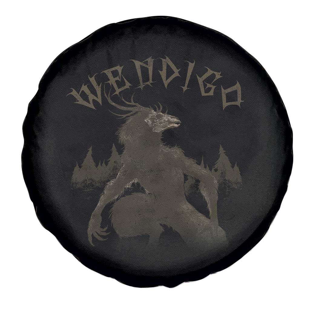 Wendigo Spare Tire Cover Horror Cryptid Occult Dark Fantasy TS10 Print Your Wear