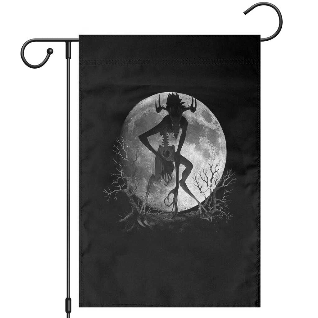 Wendigo Garden Flag Cryptid Horror Moon Mythical Creature Halloween TS10 Black Print Your Wear