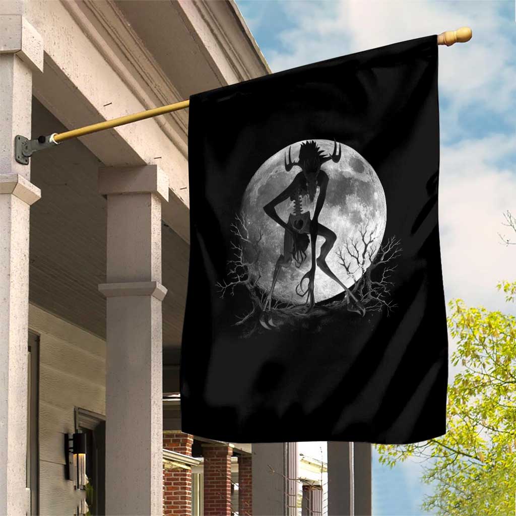 Wendigo Garden Flag Cryptid Horror Moon Mythical Creature Halloween TS10 Print Your Wear