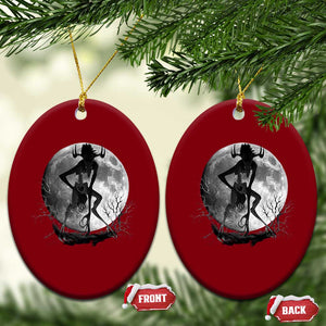 Wendigo Ceramic Ornament Cryptid Horror Moon Mythical Creature Halloween TS10 Print Your Wear