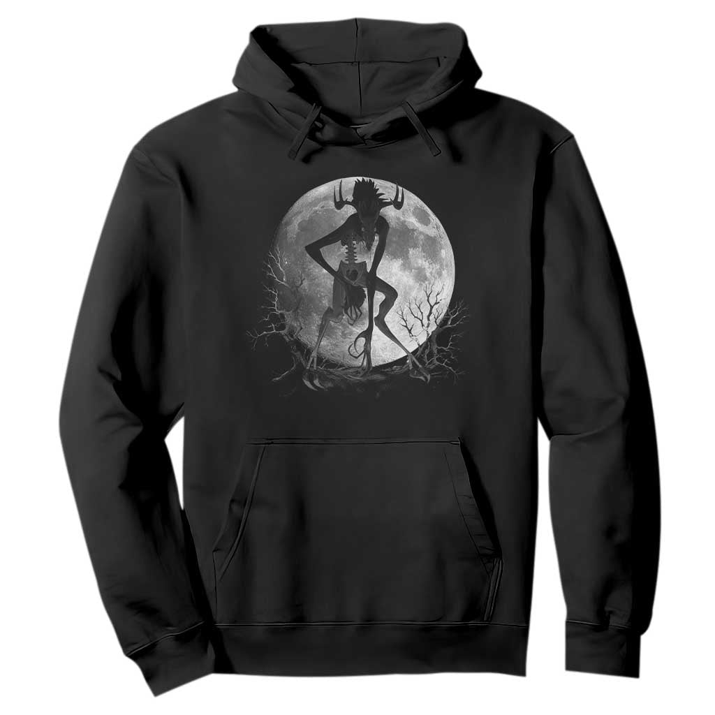 Wendigo Hoodie Cryptid Horror Moon Mythical Creature Halloween TS10 Black Print Your Wear