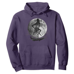 Wendigo Hoodie Cryptid Horror Moon Mythical Creature Halloween TS10 Purple Print Your Wear