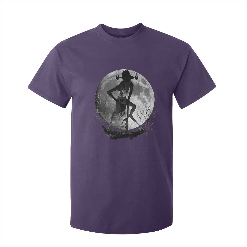 Wendigo T Shirt For Kid Cryptid Horror Moon Mythical Creature Halloween TS10 Purple Print Your Wear