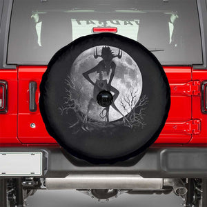 Wendigo Spare Tire Cover Cryptid Horror Moon Mythical Creature Halloween TS10 Black Print Your Wear