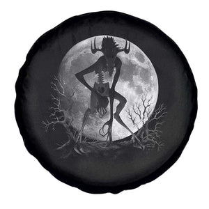 Wendigo Spare Tire Cover Cryptid Horror Moon Mythical Creature Halloween TS10 Print Your Wear