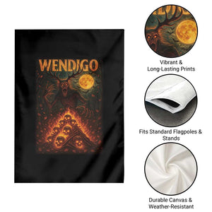 Wendigo Garden Flag Halloween Cryptid Horror Mythical Creature TS10 Print Your Wear