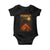 Wendigo Baby Onesie Halloween Cryptid Horror Mythical Creature TS10 Black Print Your Wear