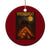 Wendigo Ceramic Ornament Halloween Cryptid Horror Mythical Creature TS10 1pc Red Print Your Wear