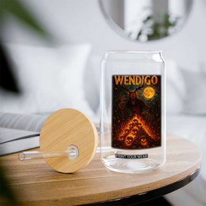 Wendigo Glass Can Halloween Cryptid Horror Mythical Creature TS10 Print Your Wear
