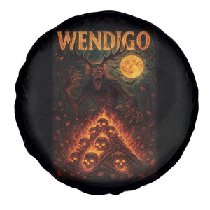 Wendigo Spare Tire Cover Halloween Cryptid Horror Mythical Creature TS10 Print Your Wear