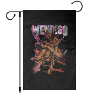 Wendigo Garden Flag Riding Skeleton Cryptid Occult Dark Fantasy TS10 Black Print Your Wear