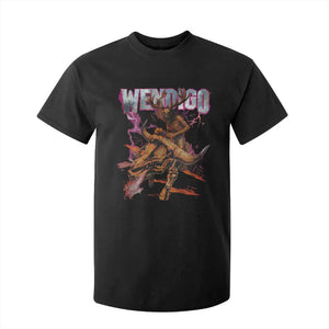 Wendigo T Shirt For Kid Riding Skeleton Cryptid Occult Dark Fantasy TS10 Black Print Your Wear