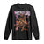 Wendigo Long Sleeve Shirt Riding Skeleton Cryptid Occult Dark Fantasy TS10 Black Print Your Wear