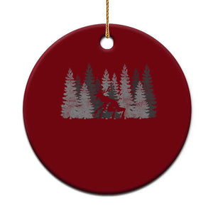 Wendigo Ceramic Ornament Mountain Trees Cryptid Occult Dark Fantasy TS10 1pc Red Print Your Wear