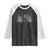 Wendigo Raglan Shirt Mountain Trees Cryptid Occult Dark Fantasy TS10 Black White Print Your Wear