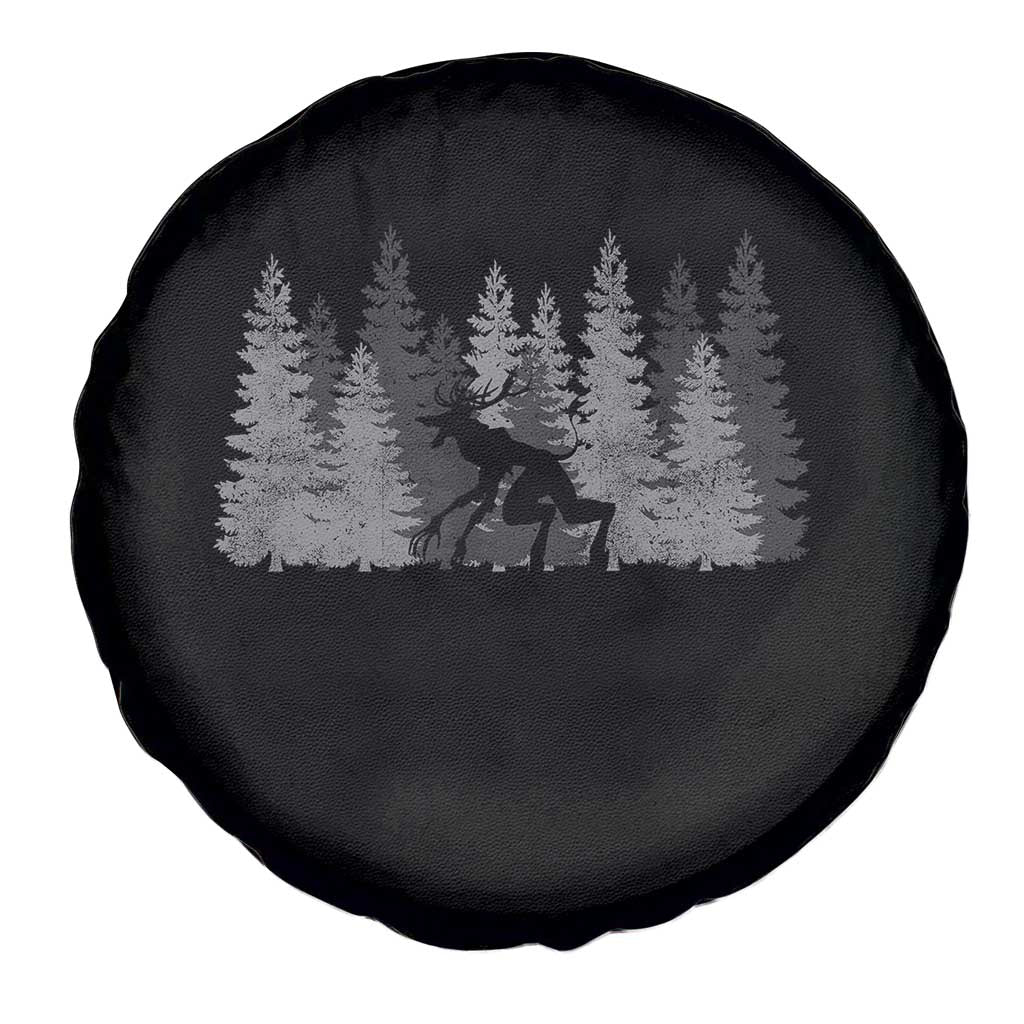 Wendigo Spare Tire Cover Mountain Trees Cryptid Occult Dark Fantasy TS10 Print Your Wear