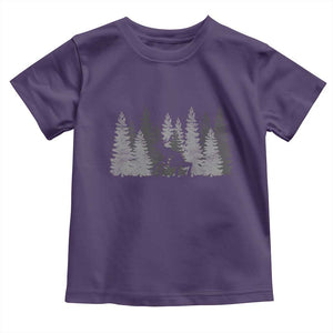 Wendigo Toddler T Shirt Mountain Trees Cryptid Occult Dark Fantasy TS10 Purple Print Your Wear