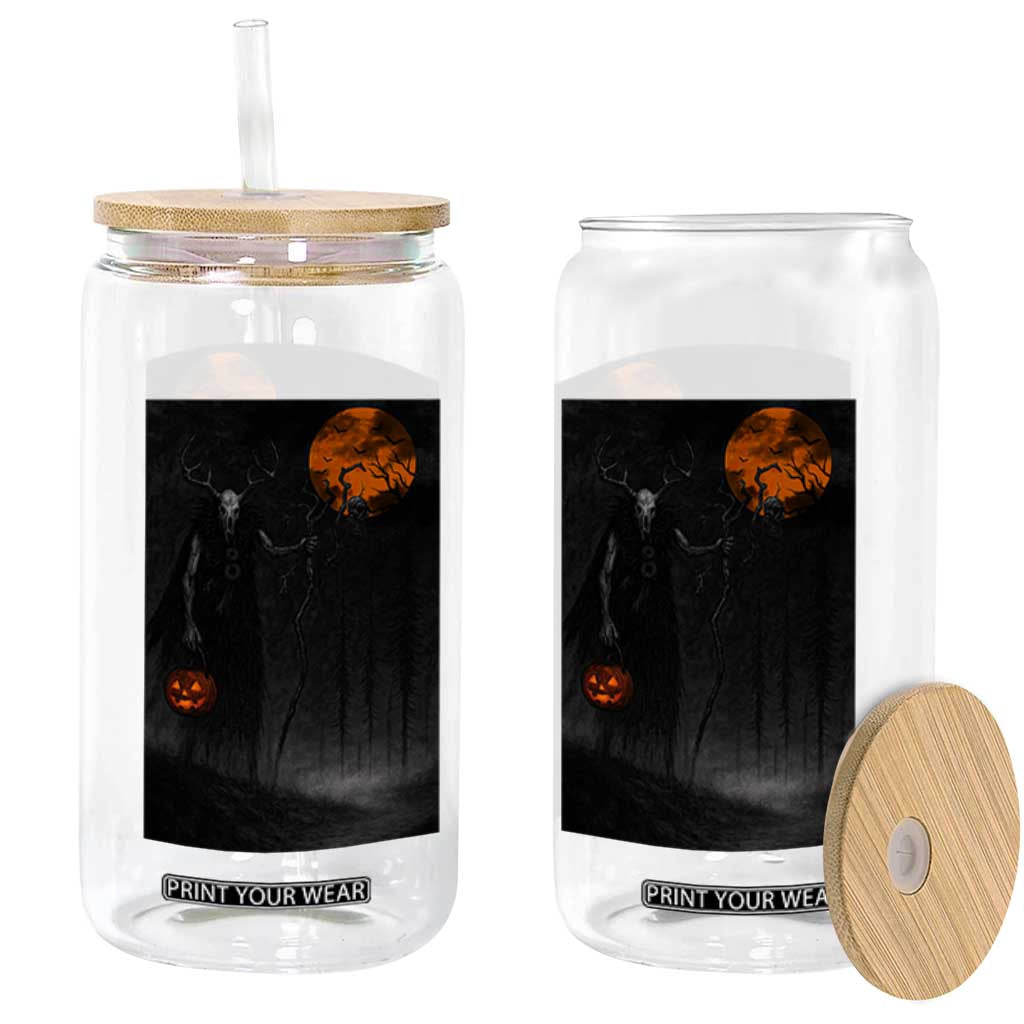 Halloween Wendigo Glass Can Scary Pumpkin Moon TS10 Print Your Wear