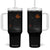 Halloween Wendigo Tumbler With Handle Scary Pumpkin Moon TS10 One Size: 40 oz Black Print Your Wear